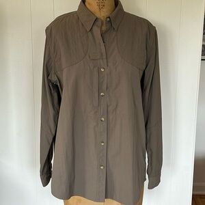 L.L. Bean Shooting Field Shirt w/ Quilted Shoulders